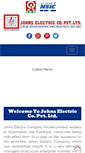 Mobile Screenshot of johnselectric.in